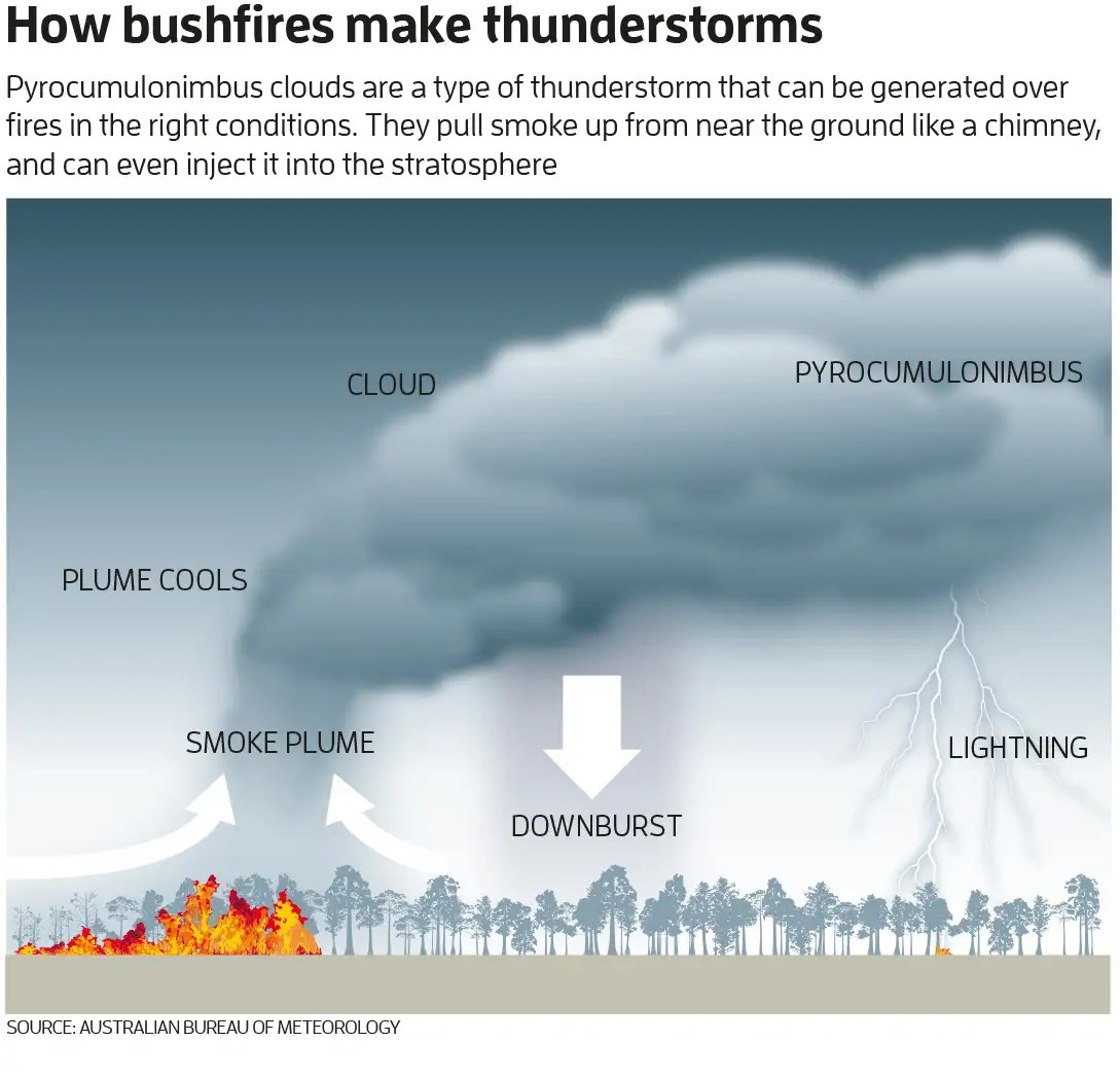 Australia's fire-driven storms are pumping smoke into the stratosphere ... Australia's fire-driven storms are pumping smoke into the stratosphere ...